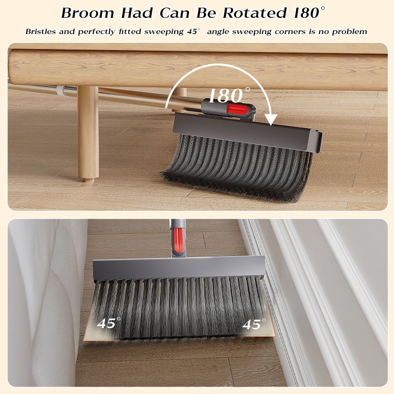 High quality foldable telescopic comb teeth dustpan and broo
