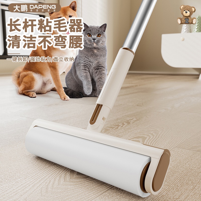 联名款泰迪熊粘毛器滚筒可撕式去毛床上滚轮刷猫毛衣服除毛